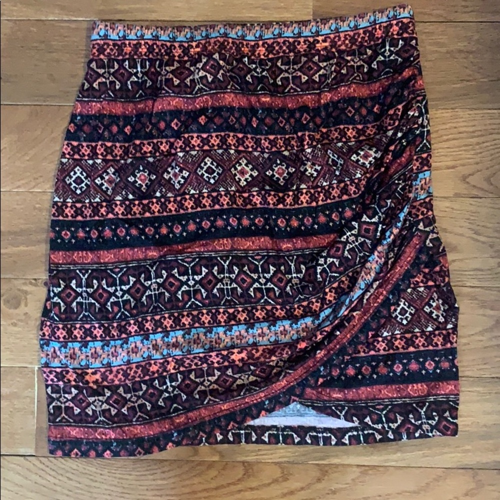Tribal print tube top